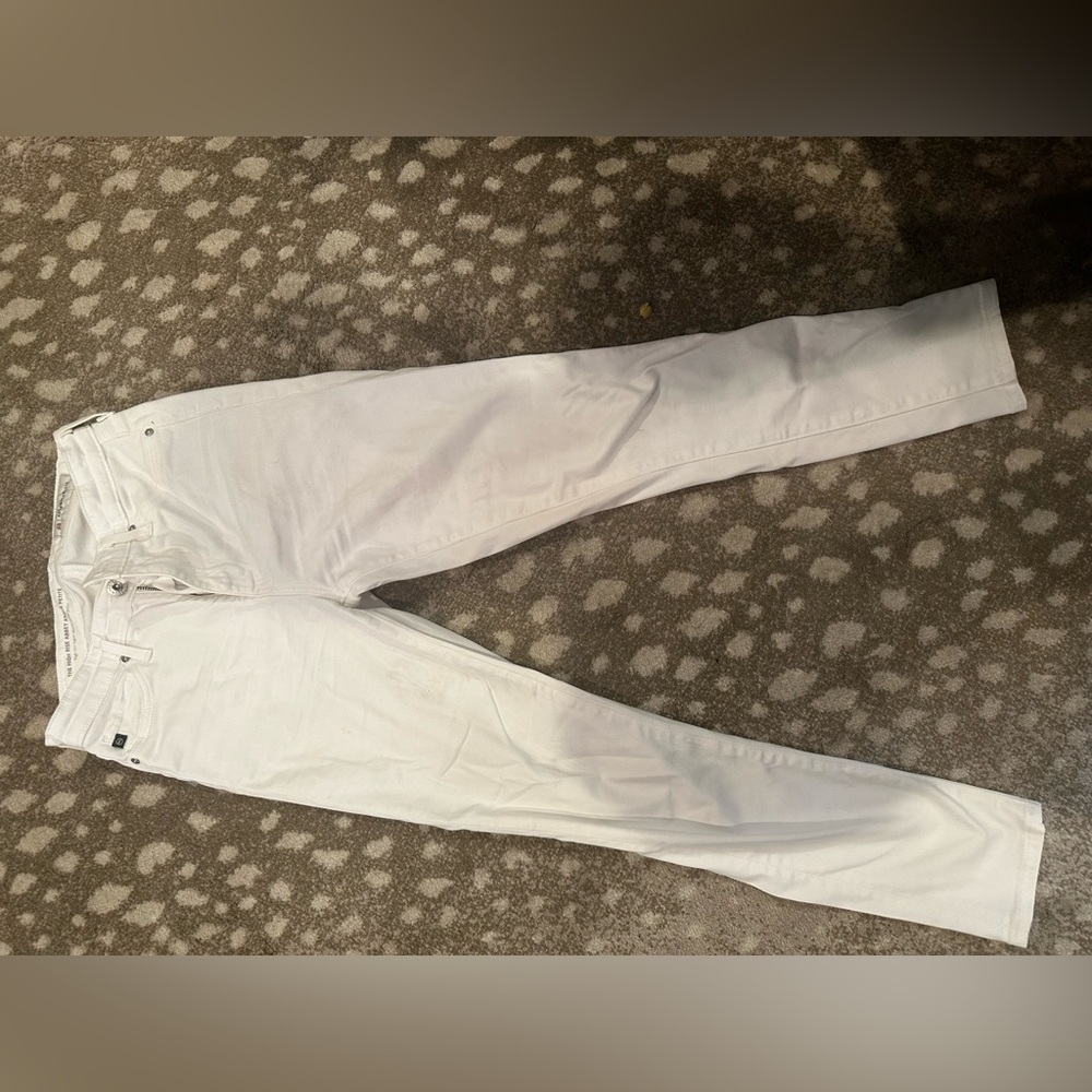 White AG denim, super soft, size 24